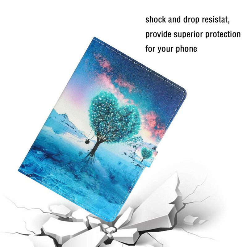 Kotelot Samsung Galaxy Tab S6 Lite Tree Heart