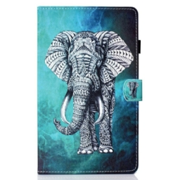 Kotelot Samsung Galaxy Tab S6 Lite Tribal Elephant