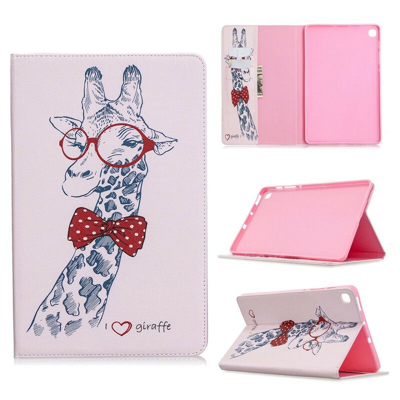 Kuoret Samsung Galaxy Tab S6 Lite Brainy Giraffe