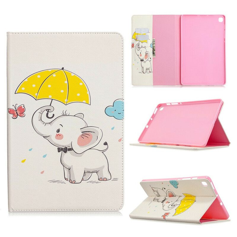 Kuoret Samsung Galaxy Tab S6 Lite Elephant In The Rain