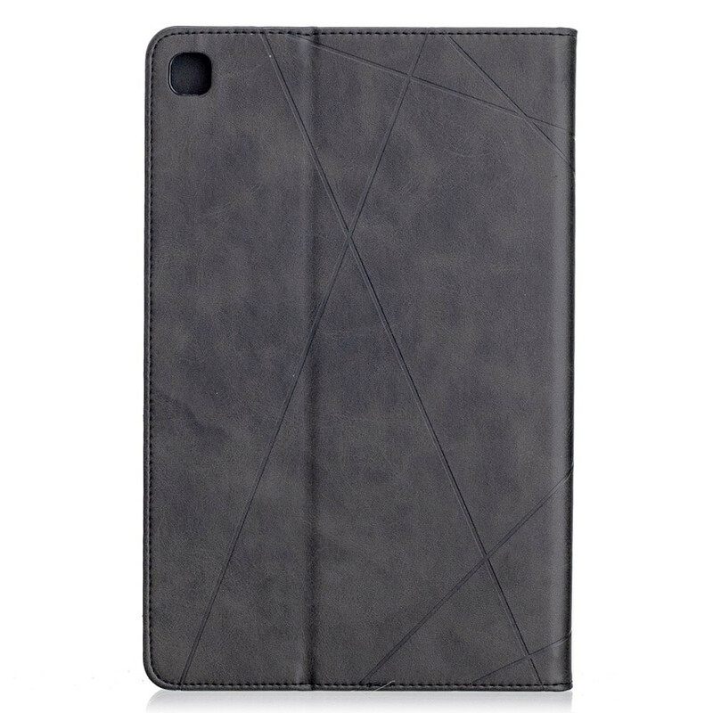 Kuoret Samsung Galaxy Tab S6 Lite Geometry Leather Effect