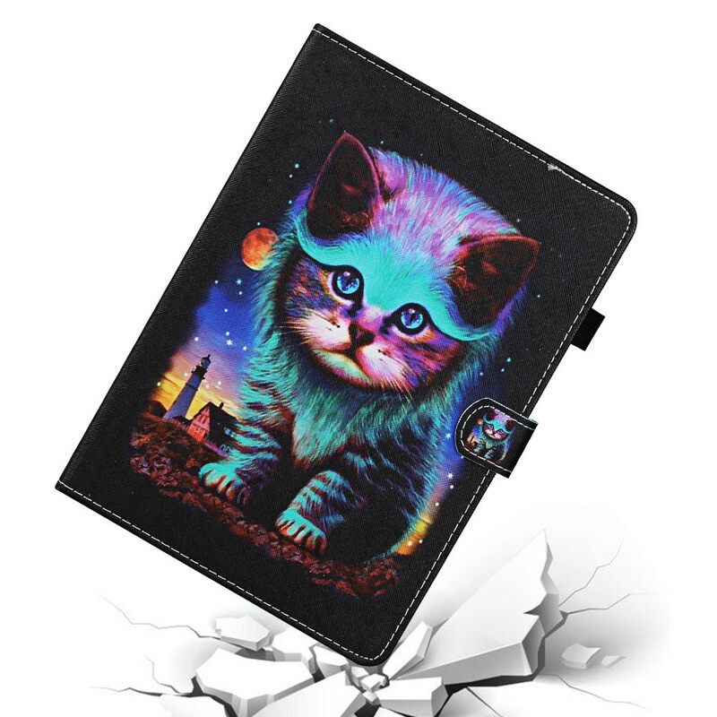 Nahkakotelo Samsung Galaxy Tab S6 Lite Electric Cat