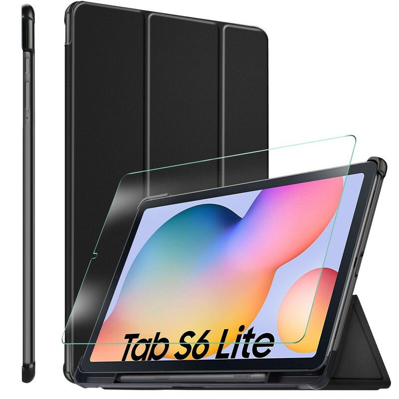 Puhelinkuoret Samsung Galaxy Tab S6 Lite Tri Fold Vahvistetut Kulmat