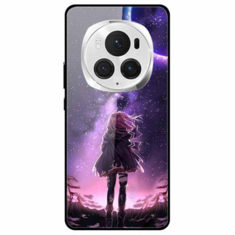 Case Honor Magic 6 Pro Puhelinkuoret Starry Girl Karkaistu Lasi