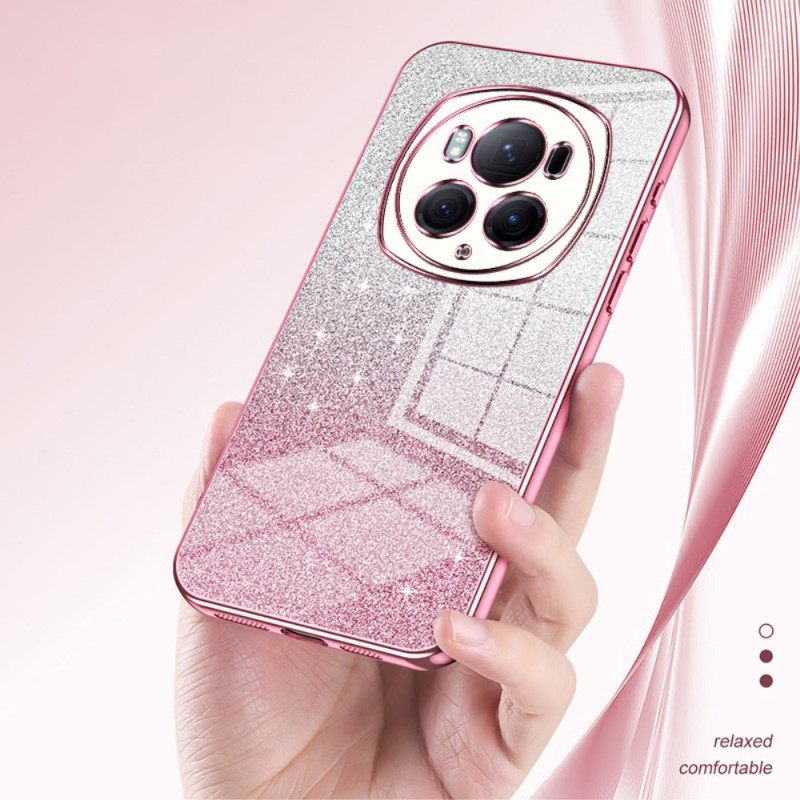 Kuori Honor Magic 6 Pro Huomaamaton Glitter Suojakuori