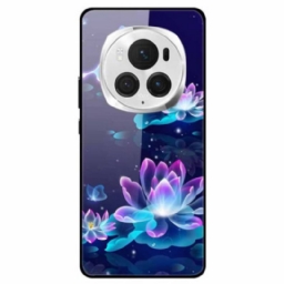 Kuori Honor Magic 6 Pro Valoisa Lotus Karkaistu Lasi Suojakuori