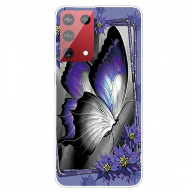 Case Samsung Galaxy S21 Ultra 5G Royal Butterfly