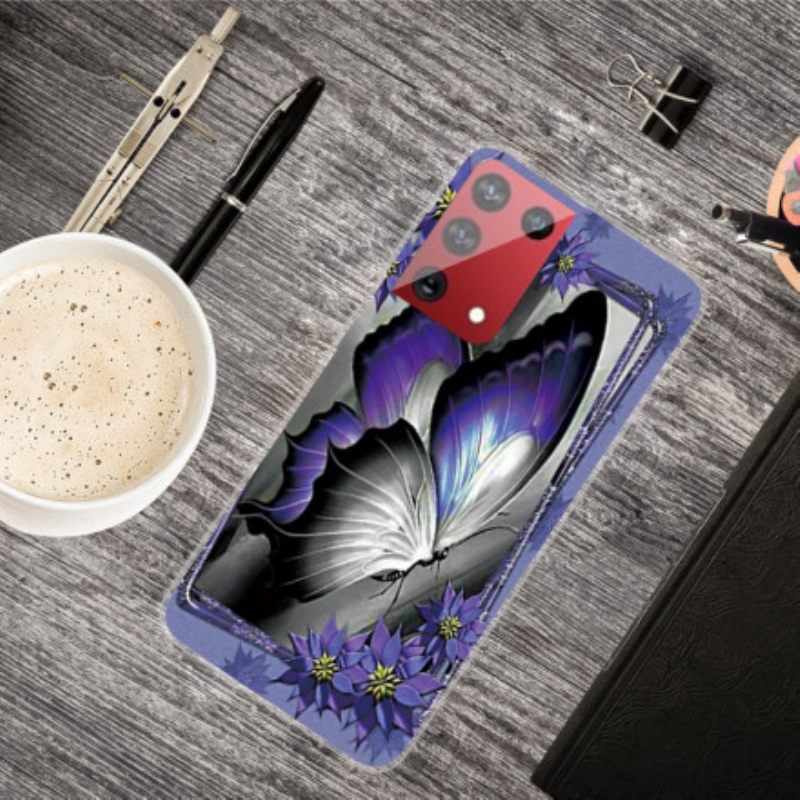 Case Samsung Galaxy S21 Ultra 5G Royal Butterfly