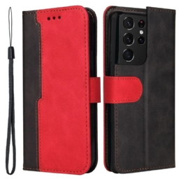 Flip Case Samsung Galaxy S21 Ultra 5G Bicolor