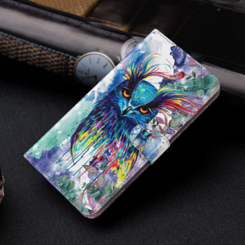 Flip Case Samsung Galaxy S21 Ultra 5G Bird Watercolour