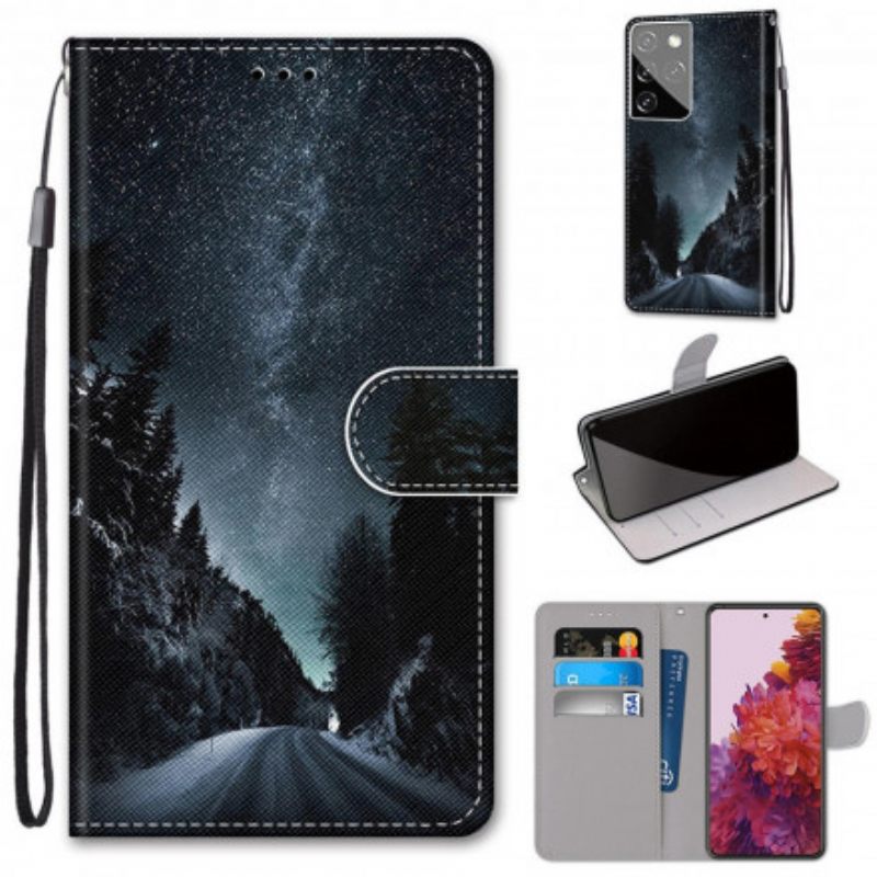 Flip Case Samsung Galaxy S21 Ultra 5G Mysterious Nature