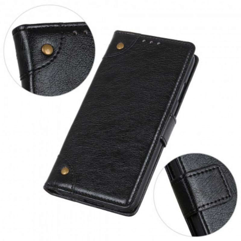 Kotelot Samsung Galaxy S21 Ultra 5G Antique Nappan Leather Effect