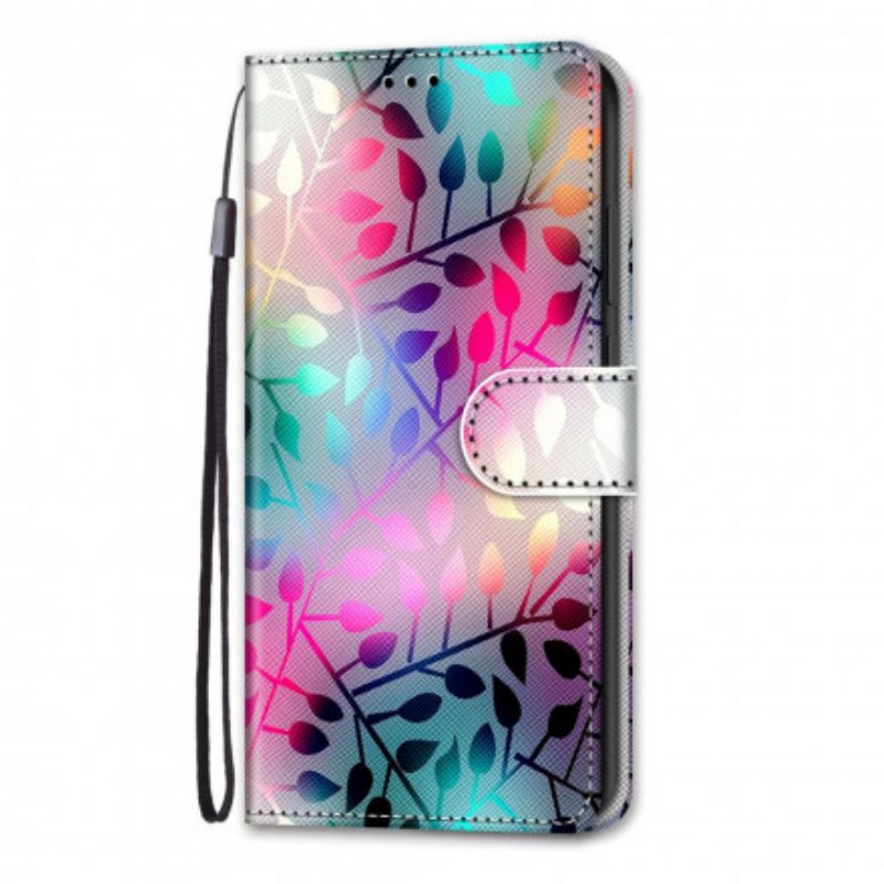 Kotelot Samsung Galaxy S21 Ultra 5G Neon Leaves