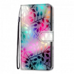 Kotelot Samsung Galaxy S21 Ultra 5G Neon Leaves