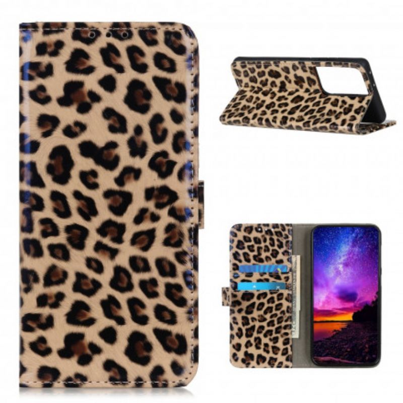 Kotelot Samsung Galaxy S21 Ultra 5G Simple Leopard