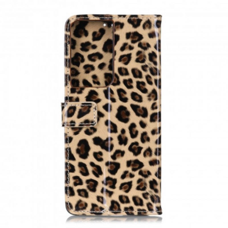 Kotelot Samsung Galaxy S21 Ultra 5G Simple Leopard