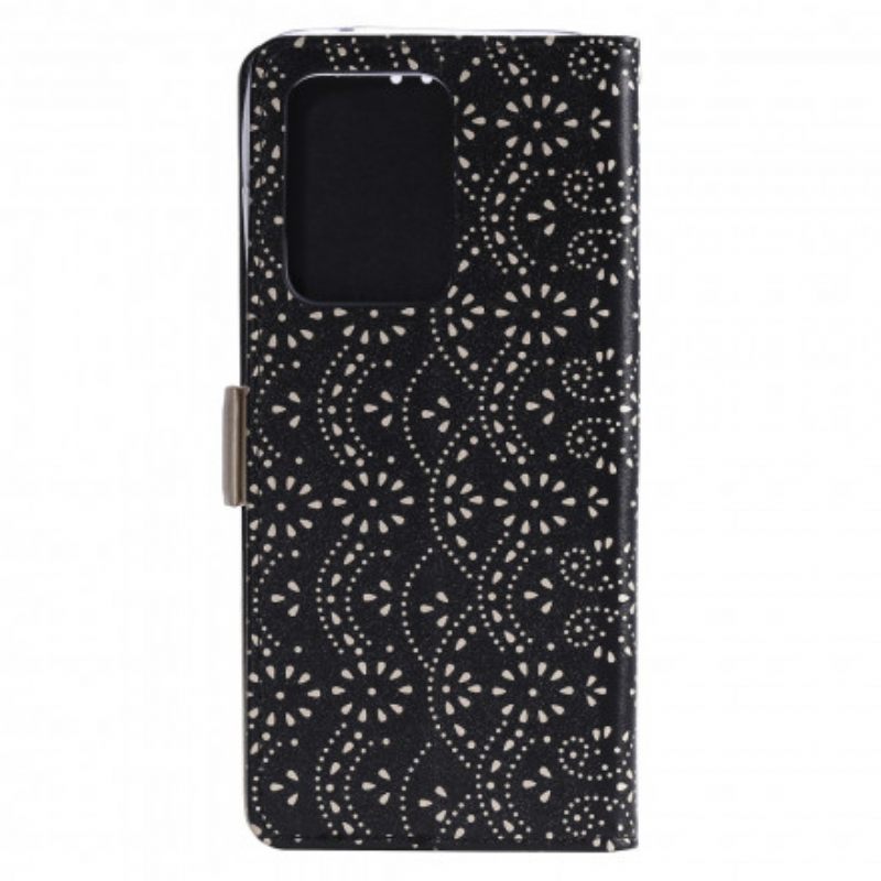 Kotelot Samsung Galaxy S21 Ultra 5G Suojaketju Kuori Lace Strap Kolikkokukkaro