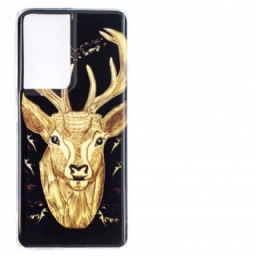 Kuori Samsung Galaxy S21 Ultra 5G Fluorescent Majestic Stag