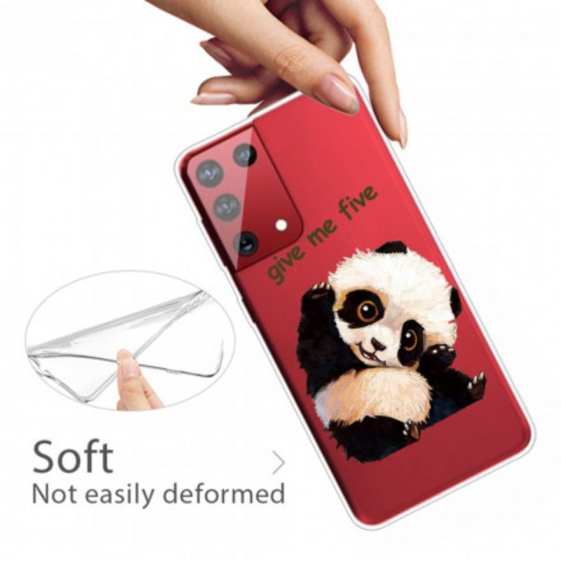 Kuori Samsung Galaxy S21 Ultra 5G Panda Anna Minulle Viisi