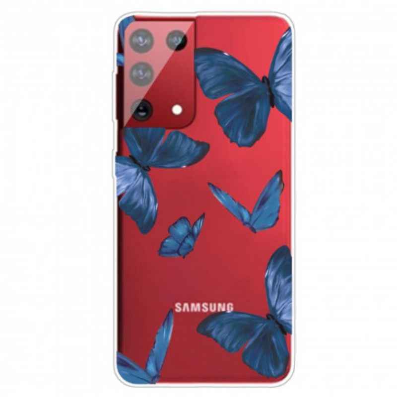 Kuori Samsung Galaxy S21 Ultra 5G Wild Butterflies