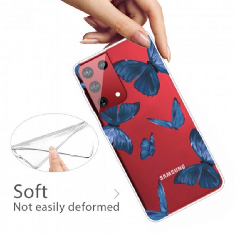 Kuori Samsung Galaxy S21 Ultra 5G Wild Butterflies