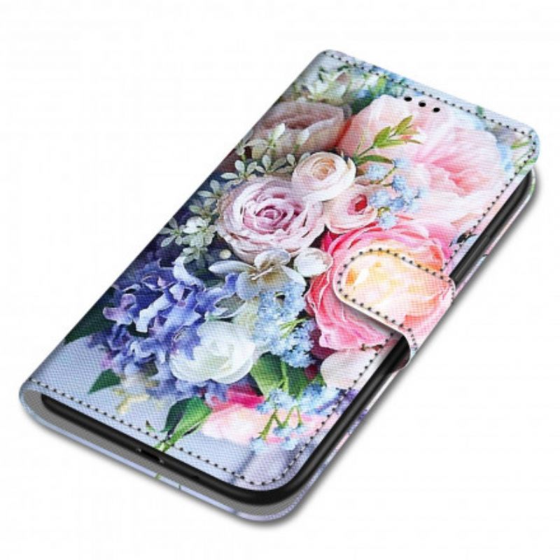 Nahkakotelo Samsung Galaxy S21 Ultra 5G Floral Wonder