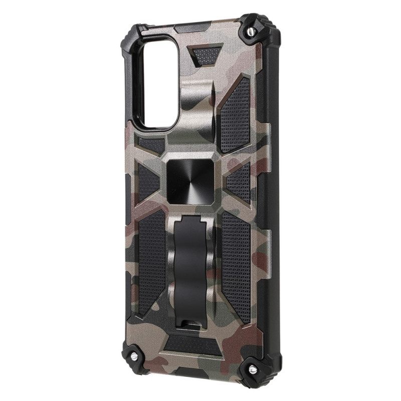 Case Samsung Galaxy A13 5G Camouflage Irrotettava Tuki