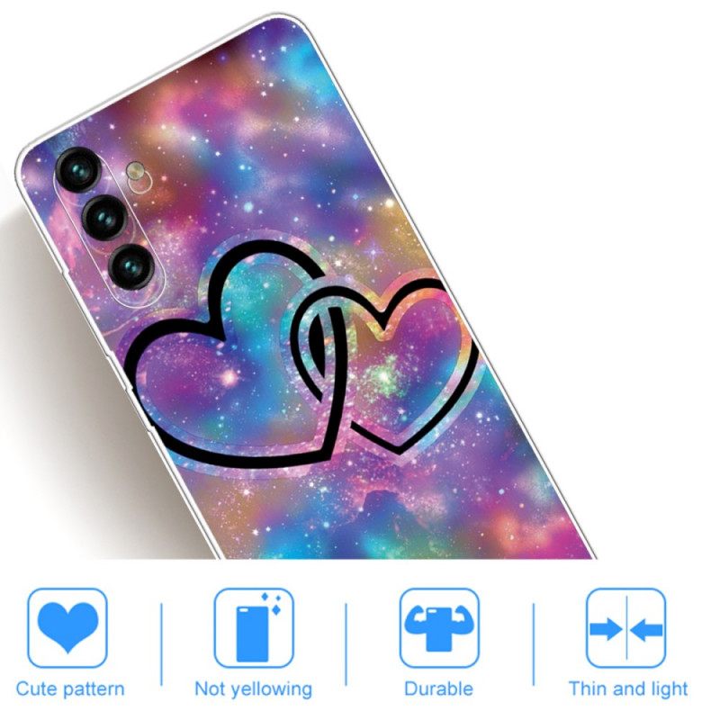 Case Samsung Galaxy A13 5G Chaised Hearts