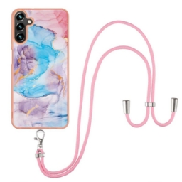 Case Samsung Galaxy A13 5G Kiristysnyörillä Marble Cordille