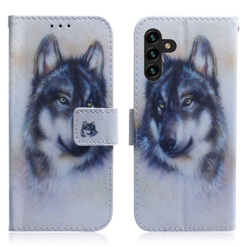 Flip Case Samsung Galaxy A13 5G Canine Look