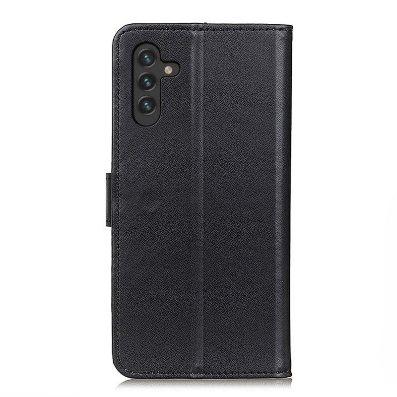 Flip Case Samsung Galaxy A13 5G Keinonahka Näyttävä