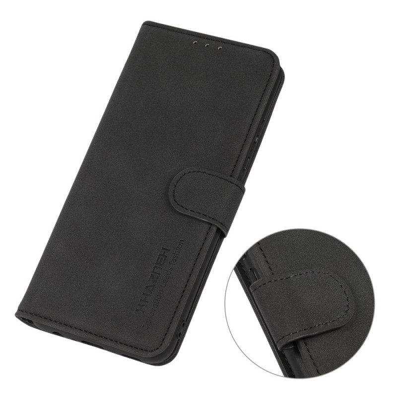 Flip Case Samsung Galaxy A13 5G Khazneh Texture Leather Effect