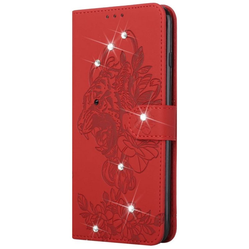 Kotelot Samsung Galaxy A13 5G Baroque Tiger And Diamonds