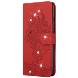 Kotelot Samsung Galaxy A13 5G Baroque Tiger And Diamonds