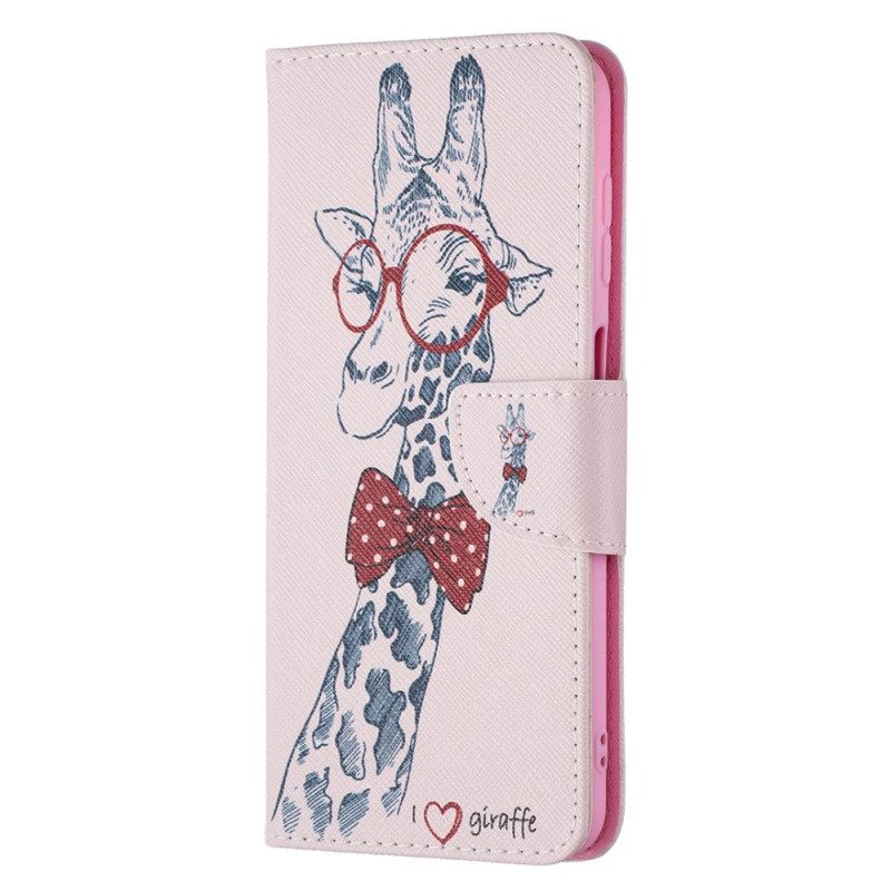 Kotelot Samsung Galaxy A13 5G Brainy Giraffe