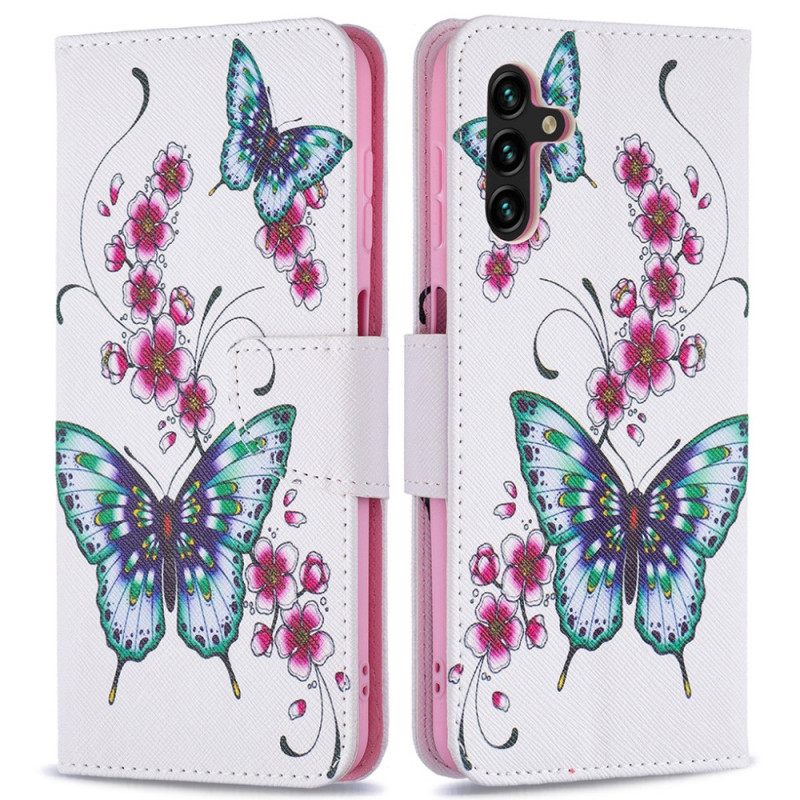 Kotelot Samsung Galaxy A13 5G Butterflies Kings