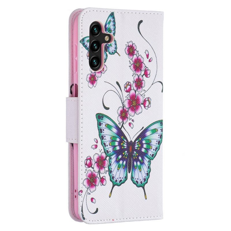 Kotelot Samsung Galaxy A13 5G Butterflies Kings