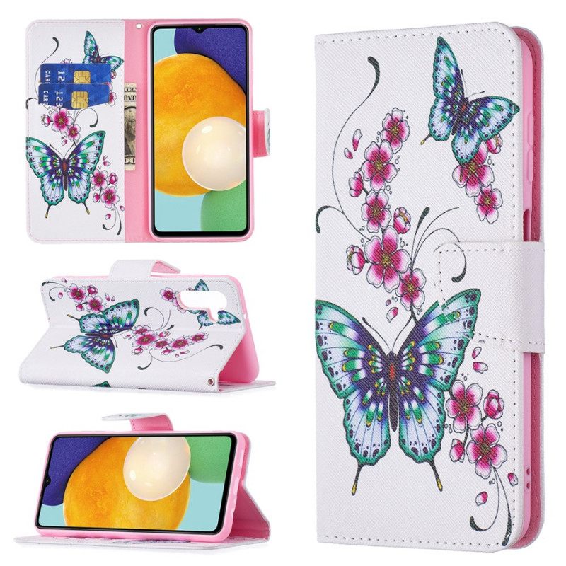 Kotelot Samsung Galaxy A13 5G Butterflies Kings