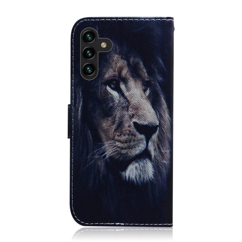 Kotelot Samsung Galaxy A13 5G Dreaming Lion