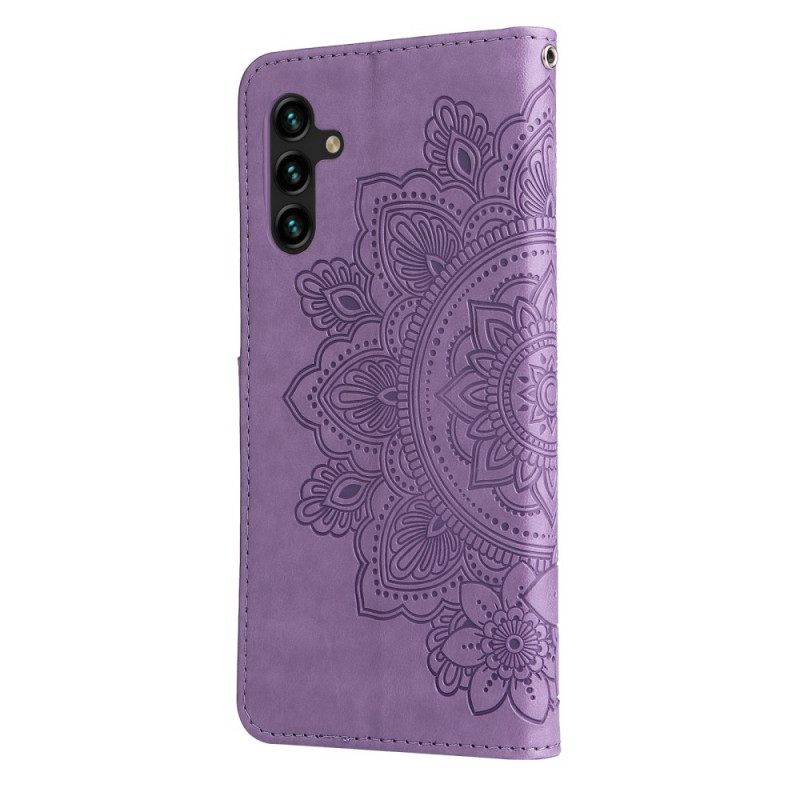 Kotelot Samsung Galaxy A13 5G Flower Mandala