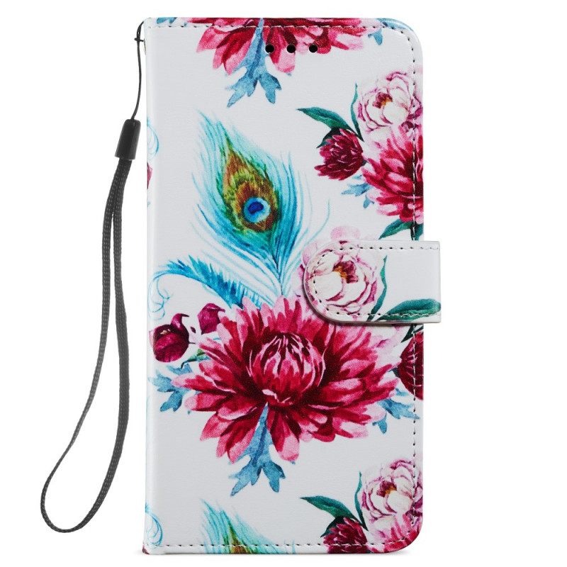 Kotelot Samsung Galaxy A13 5G Intense Flowers