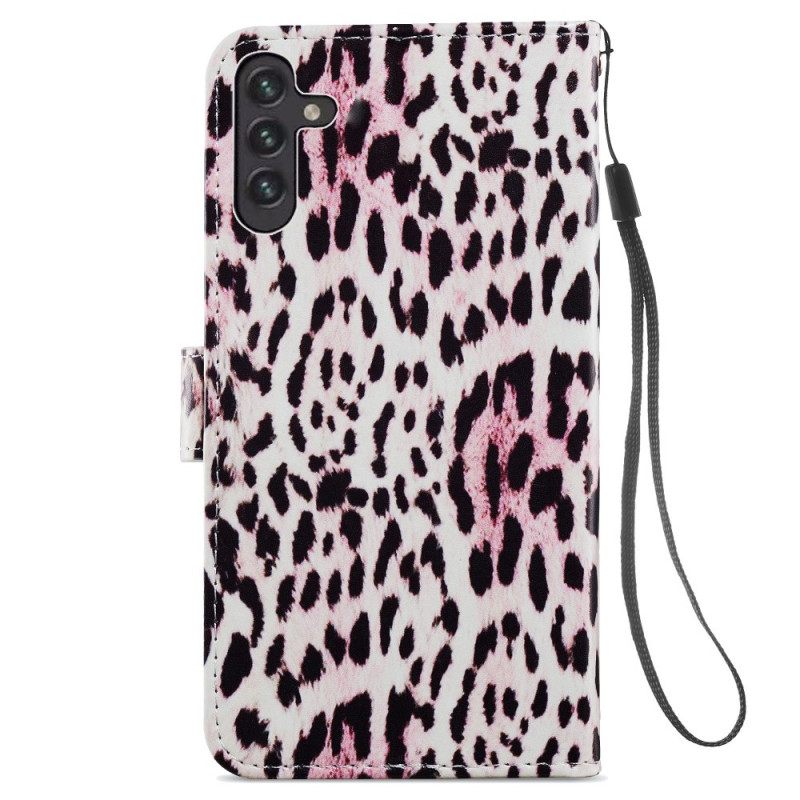 Kotelot Samsung Galaxy A13 5G Leopard Print