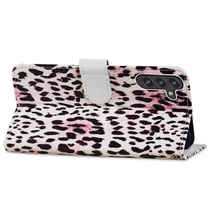 Kotelot Samsung Galaxy A13 5G Leopard Print