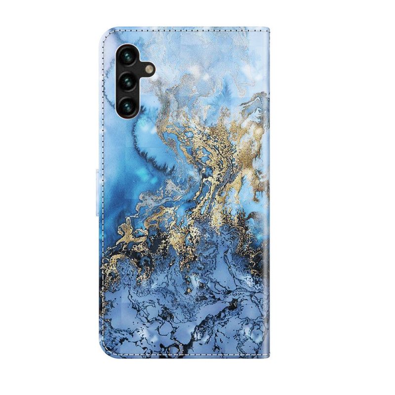 Kotelot Samsung Galaxy A13 5G Marble Design Kaulanauhalla