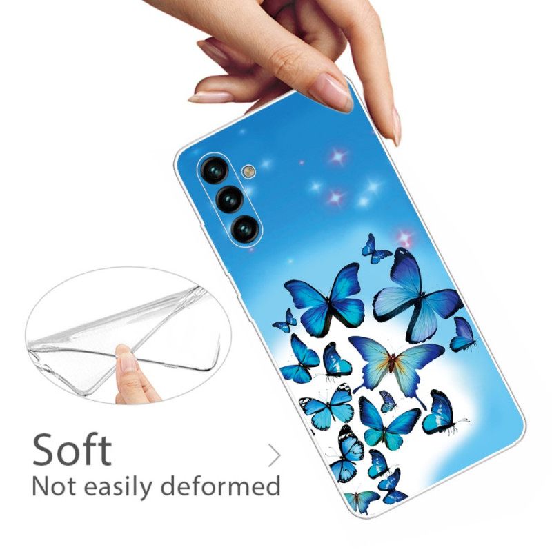 Kuori Samsung Galaxy A13 5G Butterflies Perhoset