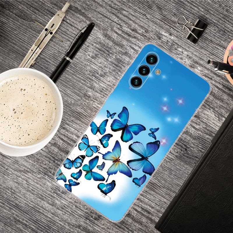 Kuori Samsung Galaxy A13 5G Butterflies Perhoset