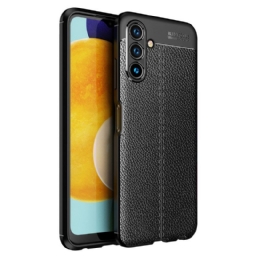 Kuori Samsung Galaxy A13 5G Double Line Litchi Leather Effect