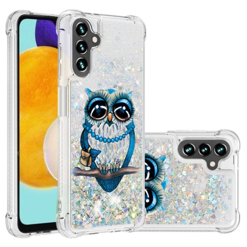 Kuori Samsung Galaxy A13 5G Miss Owl Glitter