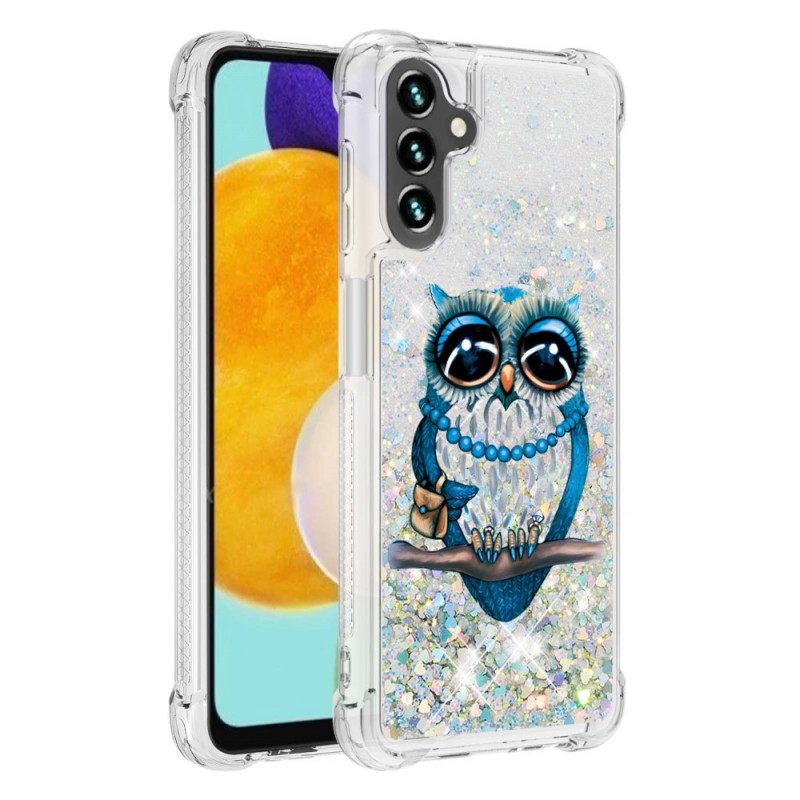 Kuori Samsung Galaxy A13 5G Miss Owl Glitter