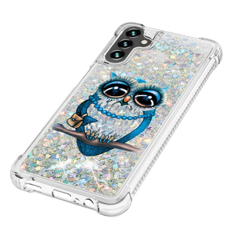 Kuori Samsung Galaxy A13 5G Miss Owl Glitter